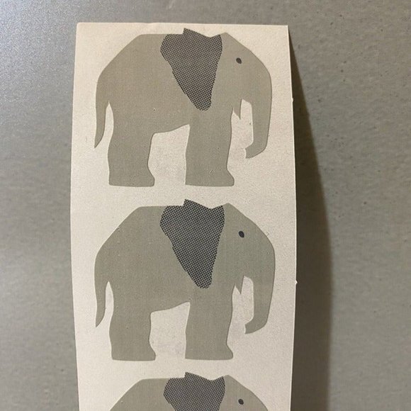 Vintage Mrs. Grossman’s 1980 Elephant Stickers - Picture 3 of 6